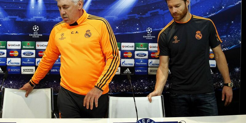 Reals Noch-Trainer Carlo Ancelotti kennt Xabi Alonso noch aus gemeinsamen Zeiten in der spanischen Hauptstadt. - Foto: picture alliance / dpa