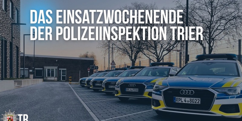 POL-PDTR: Das Einsatzwochenende der Polizeiinspektion Trier vom 22.08.2025 bis zum 24.08.2025 - Foto: presseportal.de