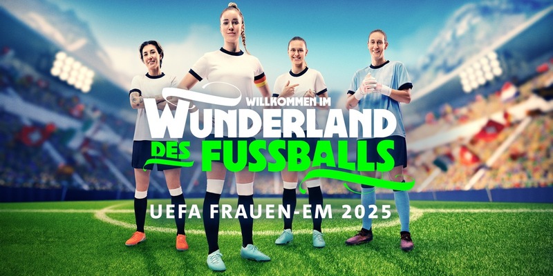 Ab 2. Juli live sehen, hören und genießen - die UEFA Frauen-EM 2025 in der ARD - Foto: presseportal.de