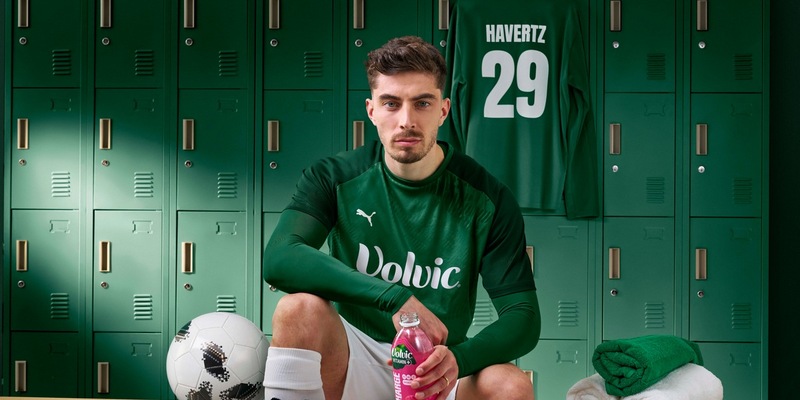Kai Havertz und Volvic Vitamin+ - gemeinsam für natürliche, innere Stärke - Foto: presseportal.de