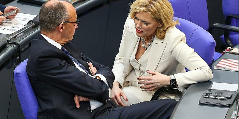 Friedrich Merz und Julia Klöckner (Archiv) - Foto: über dts Nachrichtenagentur