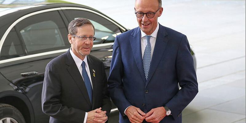 Isaak Herzog und Friedrich Merz am 12.05.2025 - Foto: über dts Nachrichtenagentur