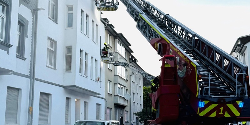 FW-GE: Wohnungsbrand in Gelsenkirchen Schalke-Nord - Foto: presseportal.de