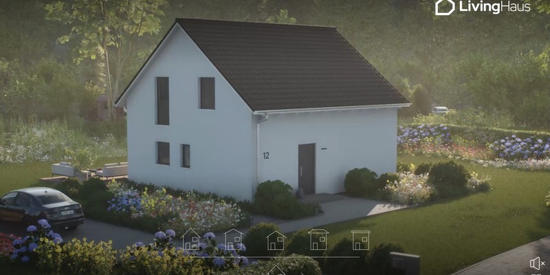 Bau dir kein Haus. Bau dir dein Leben. / Wie der neue Hauskonfigurator von Living Haus Bauentscheidungen digital begleitet und leichter macht. - Foto: presseportal.de