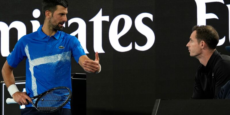 Novak Djokovic und Andy Murray werden nicht mehr zusammenarbeiten. - Foto: Asanka Brendon Ratnayake/AP/dpa