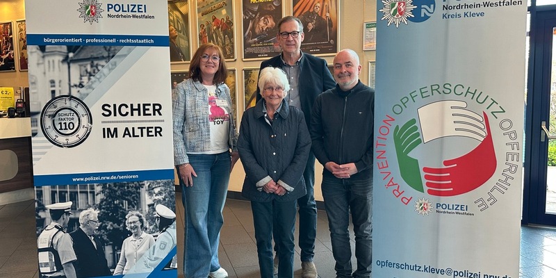 POL-KLE: Vertrauen ist gut, Prävention ist besser: Matinee-Film am 18. Mai thematisiert Telefonbetrug, Polizei informiert im Kino - Foto: presseportal.de