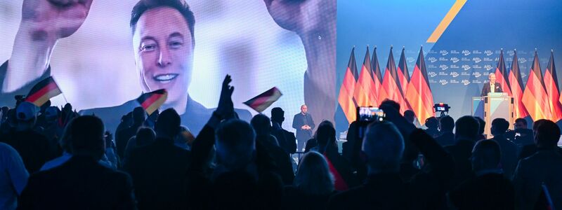 Musk unterstützte im Wahlkampf die deutsche AfD. (Archivbild) - Foto: Hendrik Schmidt/dpa