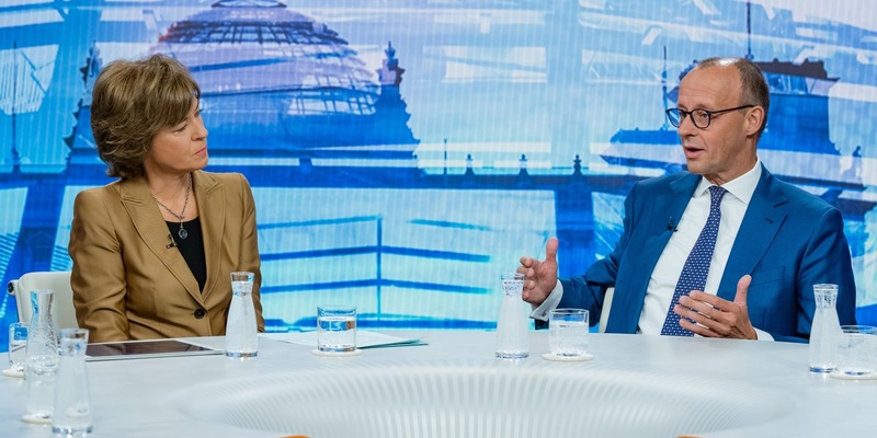 maybrit illner im ZDF: Was können Sie schaffen, Herr Merz? - Foto: presseportal.de