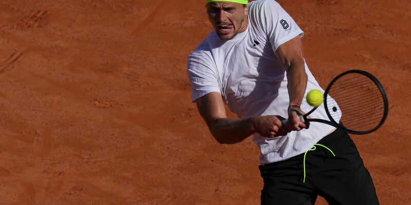 Alexander Zverev schaffte es ins Viertelfinale von Rom - Foto: Alfredo Falcone/LaPresse via AP/dpa