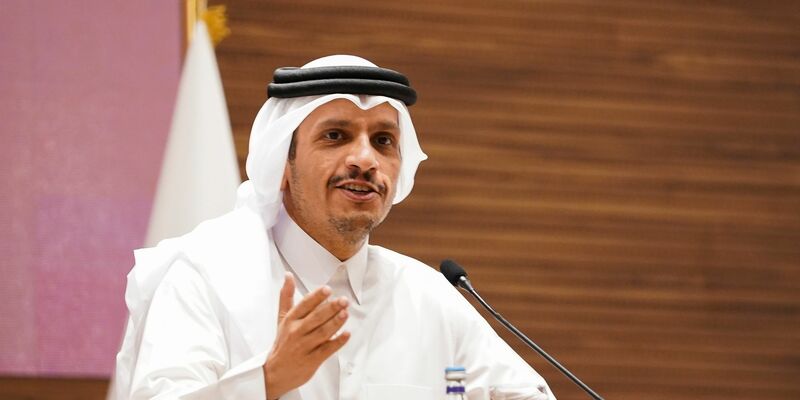 Katars Ministerpräsident versteht die Diskussionen um das als Geschenk geplante Flugzeug für US-Präsident Trump nicht.  - Foto: Nathan Howard/Pool Reuters/dpa