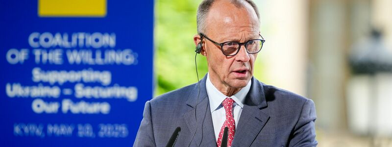 Merz nennt die Diskussion über Prozentzahlen eine «Hilfskonstruktion». (Archivbild)  - Foto: Kay Nietfeld/dpa