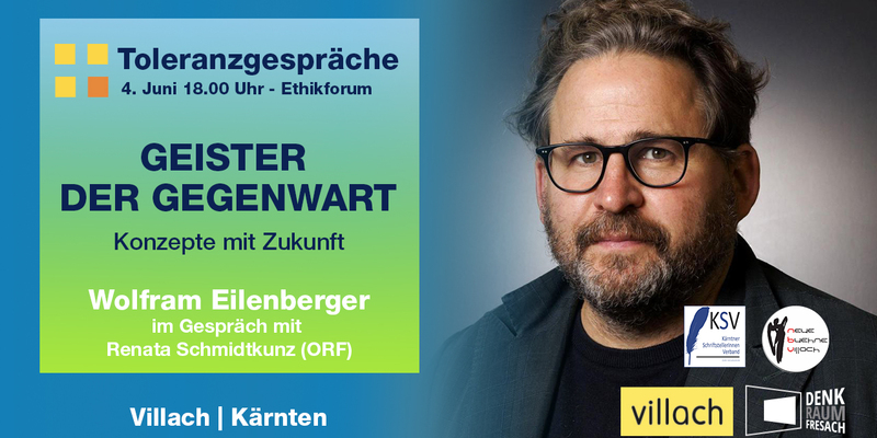 Wolfram Eilenberger zu Gast in Villach - Foto: Denk.Raum.Fresach über pressetext.de