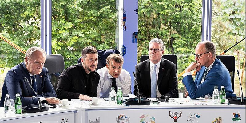 Europäische Staatslenker telefonieren mit Donald Trump am 16.05.2025 - Foto: Kugler, Steffen/BPA,  Text: über dts Nachrichtenagentur