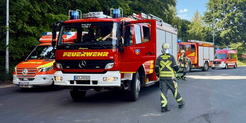 FW Hünxe: Kind in Pkw eingeschlossen - Foto: presseportal.de