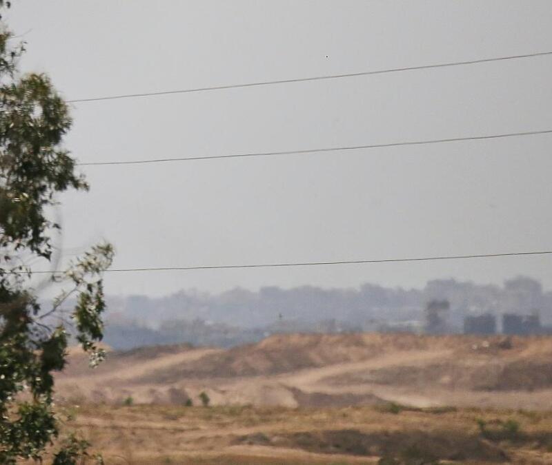 Blick von Israel in den Gazastreifen (Archiv) - Foto: über dts Nachrichtenagentur