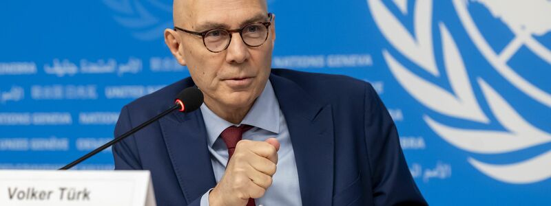 Der Chef des UN-Menschenrechtsbüros verurteilt Israels massive Angriffe im Gazastreifen mit drastischen Worten. (Archivbild) - Foto: Salvatore Di Nolfi/KEYSTONE/dpa