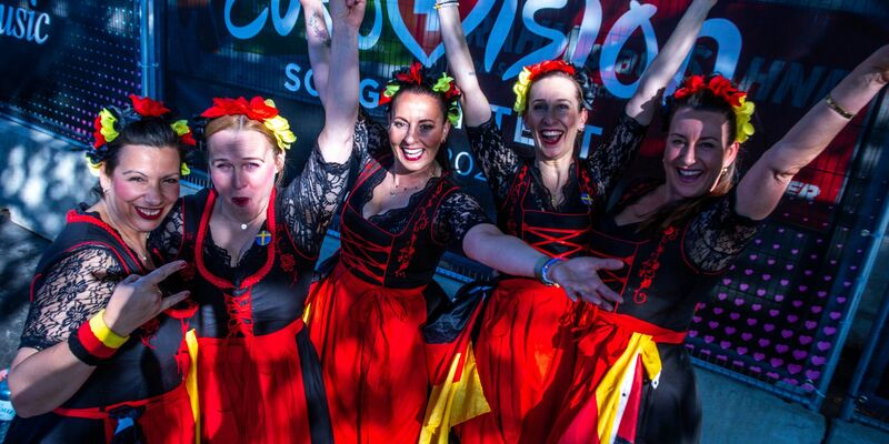 Bekam ungewöhnliche viele Stimmen im Zuschauervoting: Die Israelin Yuval Raphael. - Foto: Jens Büttner/dpa