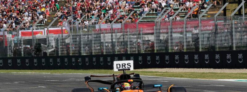 Für Lewis Hamilton läuft es auch beim Ferrari-Heimspiel nicht. - Foto: Luca Bruno/Pool AP/AP/dpa