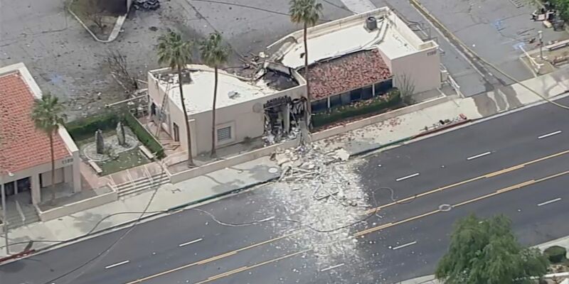 Mitarbeiter der Fruchtbarkeitsklinik wurden nicht verletzt.  - Foto: -/ABC7 Los Angeles via AP/dpa