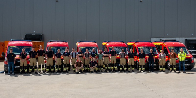 FW-KLE: Fahrsicherheitstraining für neue Mannschaftstransportfahrzeuge - Foto: presseportal.de