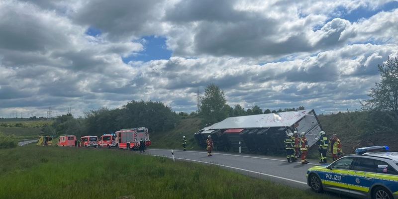 API-TH: Volltrunken von der Fahrbahn abgekommen - Foto: presseportal.de