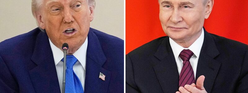 Es ist das dritte Telefonat zwischen Trump und Putin innerhalb der vergangenen Monate.  - Foto: Brandon/Bednyakov/AP/dpa