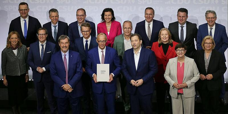 Unterzeichnung Koalitionsvertrag zwischen CDU, CSU und SPD (Archiv) - Foto: über dts Nachrichtenagentur