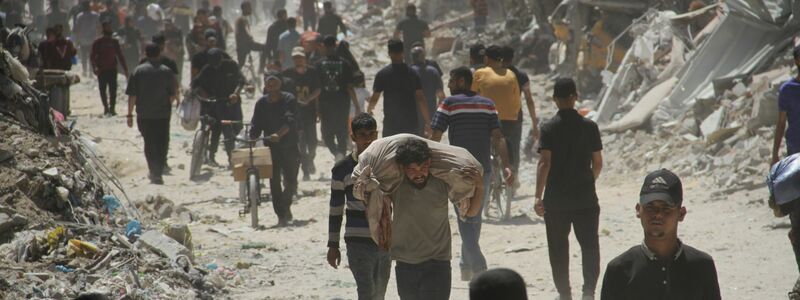 Das Jahr 2024 war geprägt von einer weiteren Eskalation des Krieges in Nahost mit massiven israelischen Militäroperationen im Gazastreifen und einer regionalen Ausweitung des Konflikts. (Archivfoto)    - Foto: Mahmoud Zaki/Xinhua/dpa