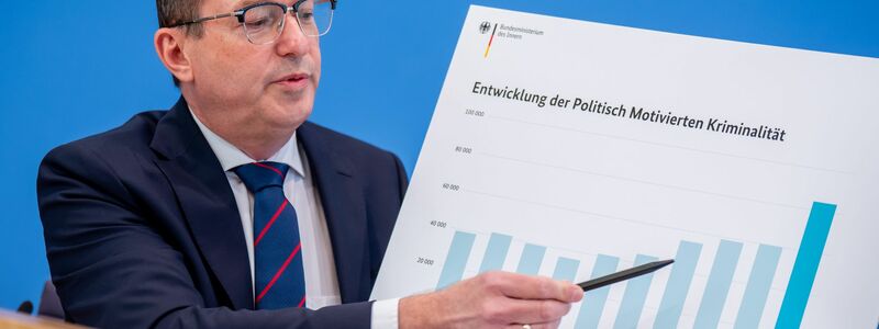 BKA-Präsident Holger Münch sagt, die Polizei alleine könne den Anstieg politisch motivierter Gewalt nicht bremsen und verweist auf die starke Polarisierung in der Gesellschaft. - Foto: Michael Kappeler/dpa