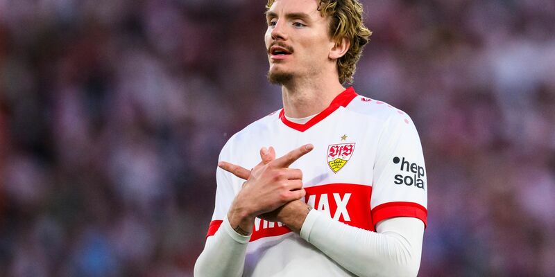 Läuft künftig für Newcastle auf: Nick Woltemade. (Archivbild) - Foto: Tom Weller/dpa