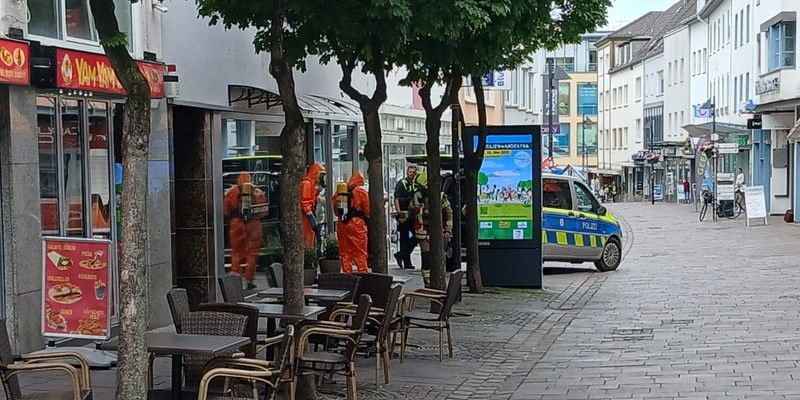FW Paderborn: Pulverfund in der Paderborner Innenstadt - Foto: presseportal.de