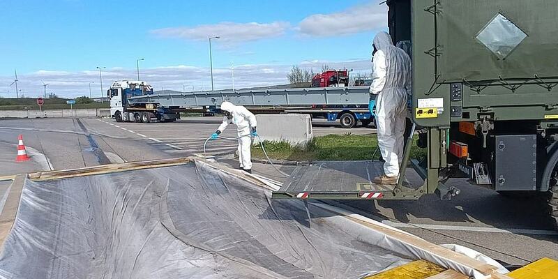 Einsatz gegen Maul- und Klauenseuche in Österreich (Archiv) - Foto: Bundesheer,  Text: über dts Nachrichtenagentur