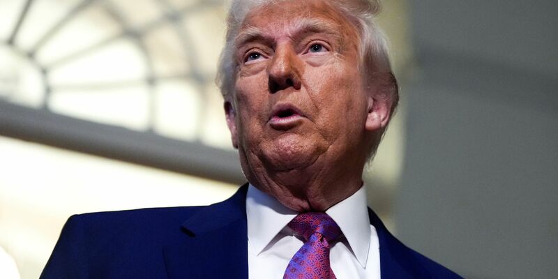 Trump wird Putin in der Stadt Anchorage treffen. (Archivbild) - Foto: Julia Demaree Nikhinson/AP/dpa