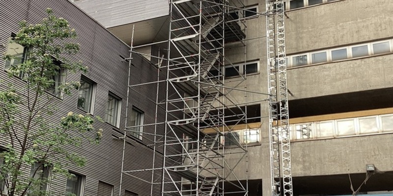 FW-M: Brand auf Baustelle am Klinikum Großhadern (Großhadern) - Foto: presseportal.de