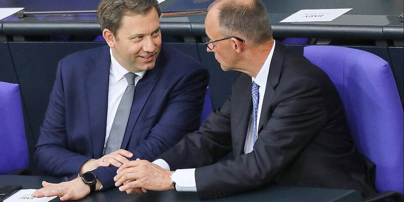 Lars Klingbeil und Friedrich Merz (Archiv) - Foto: über dts Nachrichtenagentur