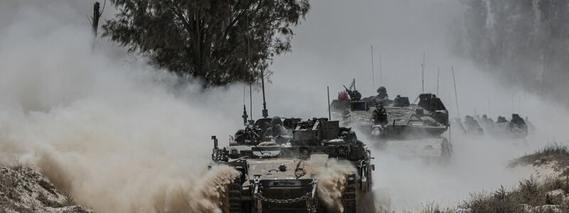 Das israelische Militär hat eine neue Offensive im Gazastreifen gestartet. - Foto: Saeed Qaq/ZUMA Press Wire/dpa