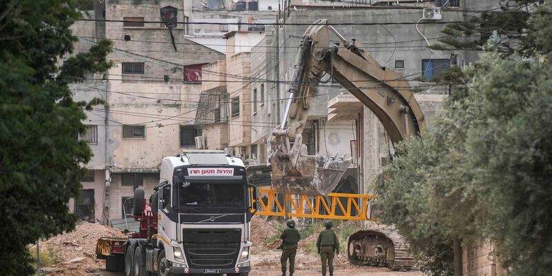 Mehrere Medien berichteten, dass sich die Delegation in Dschenin auch ein Bild von dem dortigen Flüchtlingslager machen wollte. (Archivbild)  - Foto: Nidal Eshtayeh/XinHua/dpa