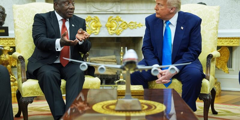 Trump macht seinem Besuch im Oval Office schwere Vorwürfe.  - Foto: Evan Vucci/AP/dpa