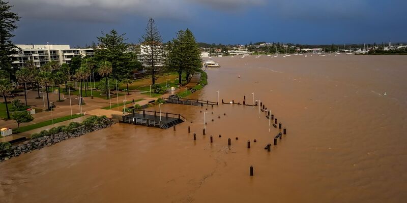 Bei den Überschwemmungen starben mindestens vier Menschen.  - Foto: Lindsay Moller/AAP/dpa