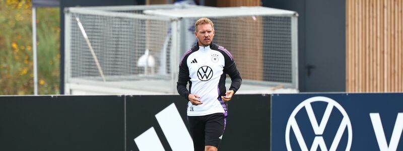 Julian Nagelsmann wird mit der Nationalmannschaft wieder in Herzogenaurach trainieren und wohnen.  - Foto: Daniel Karmann/dpa