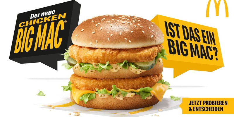 Ist das ein Big Mac®? McDonald's Deutschland launcht den limitierten Chicken Big Mac® - Foto: presseportal.de