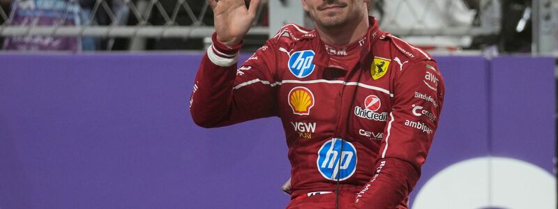 In diesem Jahr konnte Leclerc noch nicht gewinnen. - Foto: Altaf Qadri/AP/dpa
