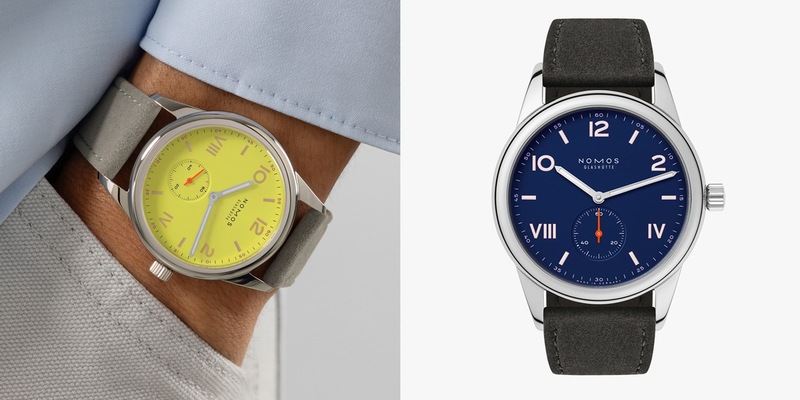 Das ideale Geschenk zum Abitur oder Studienabschluss / Club Campus ist die Einstiegsuhr von NOMOS Glashütte / Jetzt gibt es sie in den Farben Starlight (leuchtendes Gelb) und Night Sky (tiefes Blau) - Foto: presseportal.de