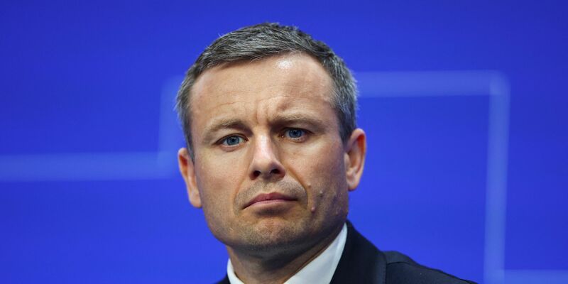 Die Unterstützung der Ukraine sei eine Investition in die Stabilität Europas, argumentiert Finanzminister Serhij Martschenko. (Archivbild) - Foto: Hanna McKay/Pool Reuters/AP/dpa