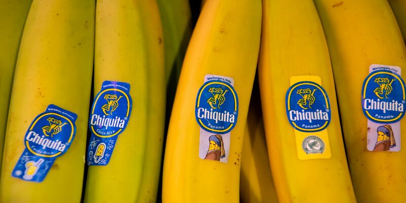 Bananen von Chiquita liegen in einem Supermarktregal in Bayern. (Archivbild)  - Foto: Sven Hoppe/dpa