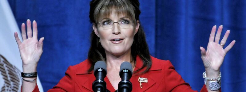 Die Republikanerin Palin fiel von Anfang an mit ihrem Look und ihrer Art auf. (Archivbild) - Foto: picture alliance / dpa