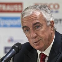 IIHF-Präsident Luc Tardif bestätigt: Olympia 2026 findet ohne Russland statt. - Foto: Peter Schneider/KEYSTONE/dpa