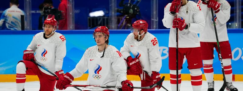 Das russische Eishockey-Team wird 2026 nicht bei Olympia starten. - Foto: Petr David Josek/AP/dpa