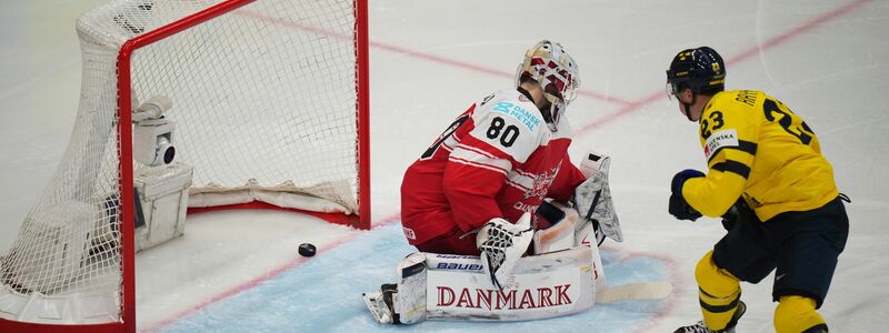 Schweden bezwingt Überraschungsteam Dänemark im Spiel um Platz drei. - Foto: Petr David Josek/AP/dpa