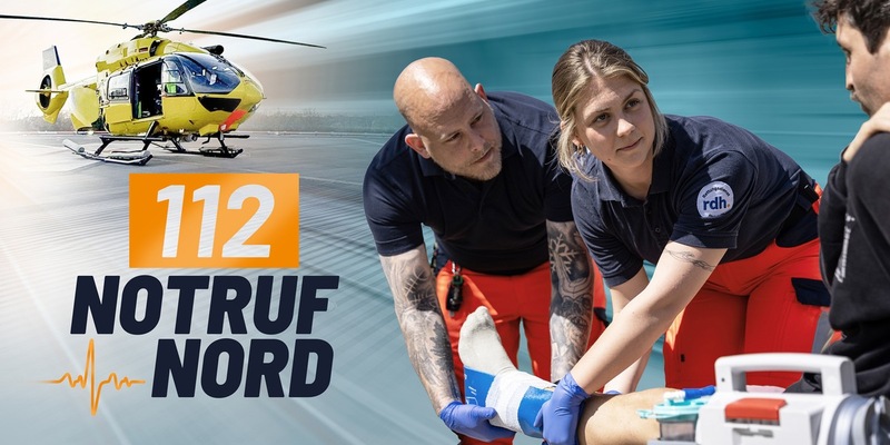 Vier Teams, eine Mission: Leben retten – neue NDR Nordreportage-Serie „112 – Notruf Nord“ - Foto: presseportal.de